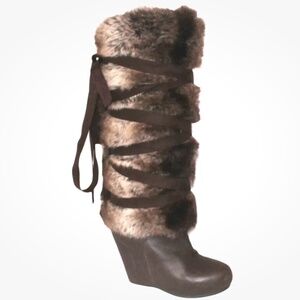 Aldo Faux Fur Boots
